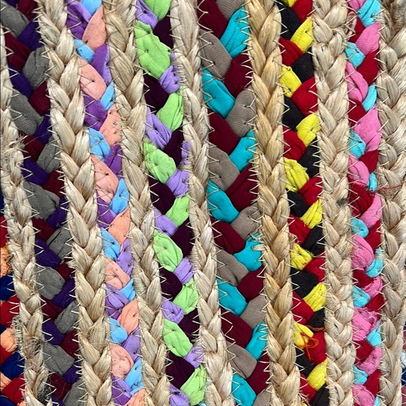 Beautiful!!! Antik Kraft Colorful Woven Tote!! ♥️💛💜 - Picture 4 of 15